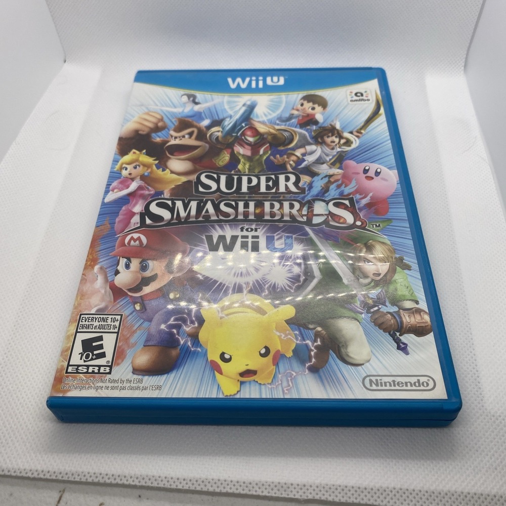 Super Smash Bros For Wii U Nintendo Wii U Game